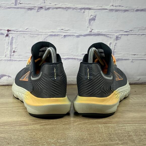 Altra Provision 7 Gray Orange Running Shoes Women's Size 9 Athletic Sneakers - Picture 4 of 8